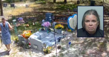 Florida woman caught stealing items from grave site: Cops