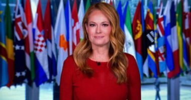 Fox News’ Gillian Turner shares heartwarming behind-the-scenes pics as she returns to hosting duties after new baby