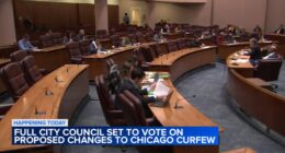 Full Chicago City Council vote expected on controversial 'snap curfew' ordinance in effort to stop teen takeover incidents