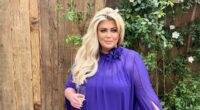 Gemma Collins grows her own vegetables and keeps chickens as she works on her off grid garden to maintain two stone weight loss
