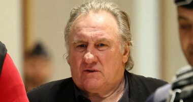 Gerard Depardieu is found GUILTY of sexual assaulting two women on film set and given 18-month suspended jail term