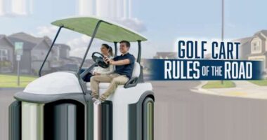 Golf carts are everywhere in Sanford. Are they legal?