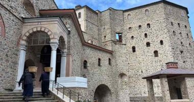 Greek monk hospitalized after monastery clash linked to decades-old dispute