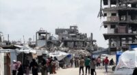 Hamas-Israel war updates: Israeli strikes across Gaza Strip kill dozens and force main hospital to close, health officials say