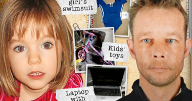Hard drive of sick images, kids’ swimsuits, masks and guns – 8 pieces of chilling evidence against Christian Brueckner