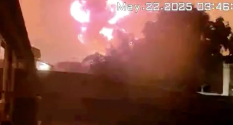 Haunting video shows plane slam into homes killing 6 in San Diego after pilot was left flying blind as equipment failed