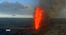Hawaii's Kilauea Volcano erupts with 1,000-foot 'lava fountaining'