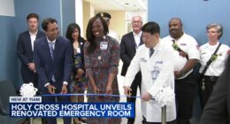 Holy Cross Hospital in Chicago Lawn, part of Sinai Chicago, debuting renovated ER; possible Medicaid cuts remain concern