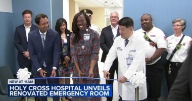 Holy Cross Hospital in Chicago Lawn, part of Sinai Chicago, debuting renovated ER; possible Medicaid cuts remain concern