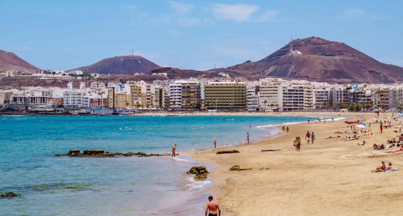 Horror as man plunges 100ft to his death while taking a selfie on eighth floor roof of Canary Islands hotel
