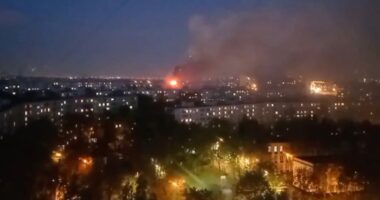 Huge Ukrainian drone strike on Russia causes Putin to SHUT all four major Moscow airports