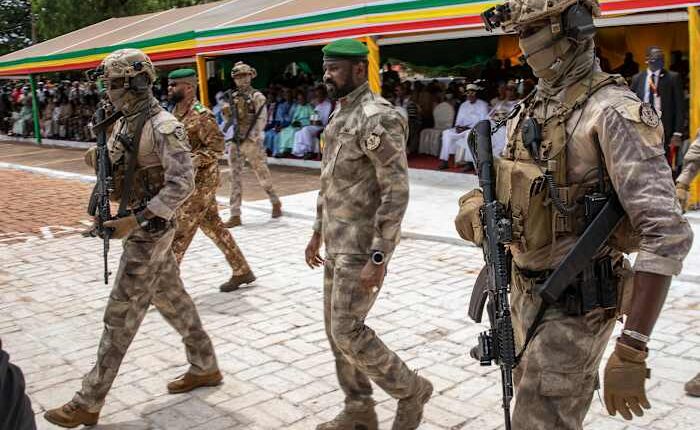 Hundreds of activists stage Mali's first pro-democracy rally in years since coups