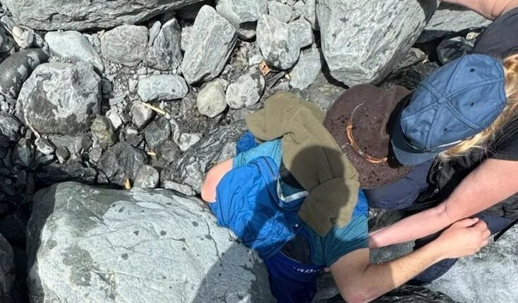 I was minutes from death pinned down by 700lb boulder after horror hike rockfall – but luck and a great wife saved me