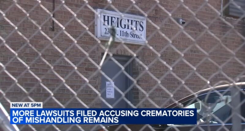 Illinois, Indiana families announce new lawsuits against Crown Cremation, Chicago Heights Crematory for mishandling remains