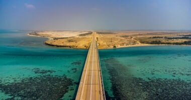 Incredible continent-spanning ‘Moses bridge’ linking Africa and Asia across Red Sea is ‘ready to be built’