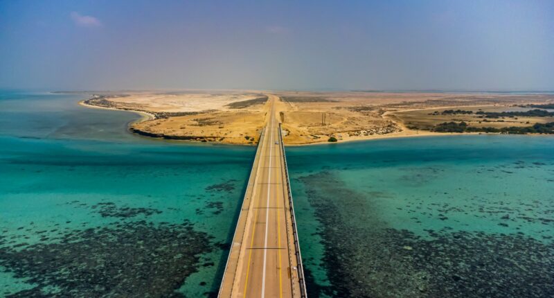 Incredible continent-spanning ‘Moses bridge’ linking Africa and Asia across Red Sea is ‘ready to be built’