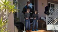 Incredible moment children 'see sunlight for the first time in four years' after being rescued from House of Horrors where US mother and German father kept them in self-imposed 'Covid lockdown'