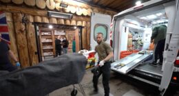 Inside jaw-dropping secret hospital on Ukraine front where doctors save hero soldiers’ lives with surgery & amputations