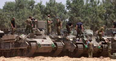 Israel begins ‘broad’ invasion of Gaza to seize entire strip & wipe out Hamas – but group’s terror allies vow revenge