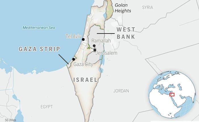 Israeli strikes across Gaza have killed at least 60 people, local health officials say