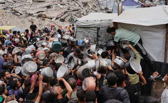 Israeli strikes kill at least 20 people in Gaza as Trump wraps up his Middle East visit