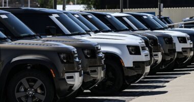 Jaguar Land Rover says it 'cannot discount' building cars in the US to evade Trump tariffs
