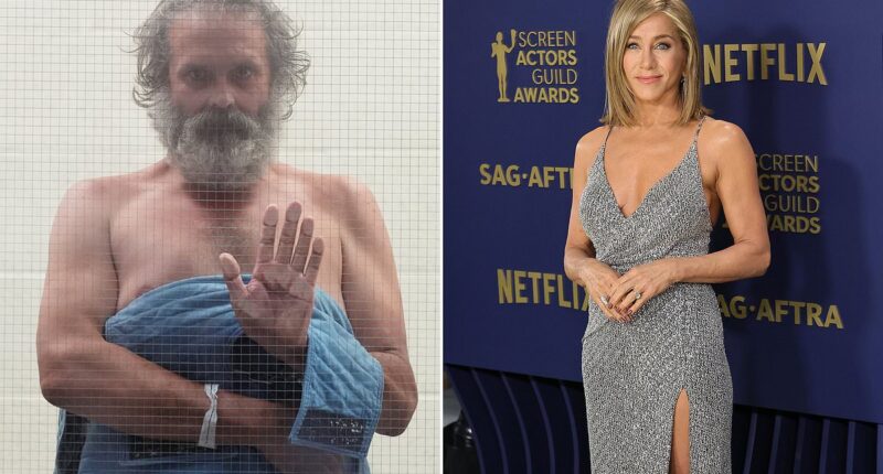 Jennifer Aniston's 'stalker' showcases dramatic new look as judge rules whether he can stand trial