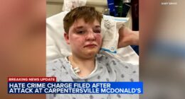 John Kammrad facing hate crime charge for alleged homophobic McDonald's attack of Kady Grass in Carpentersville, IL: officials