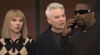Kanye West is savaged as Mike Myers returns to Saturday Night Live to recreate THAT awkward TV moment
