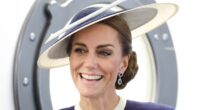 Kate stuns in nautical ensemble as she joins William in Glasgow at the official naming of new Royal Navy's warship