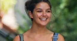 Katie Holmes... or Suri Cruise? Incredible pictures shows 19-year-old is definitely her mom's daughter