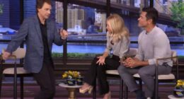 Kelly Ripa And Mark Consuelos Caught Off Guard By Ralph Macchio’s “Very Impressive” Tap Dancing Skills On ‘Live’: “That Was Not In The Notes”