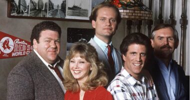 Kelsey Grammer breaks silence on Cheers co-star George Wendt's death at 76 as he leads cast tributes