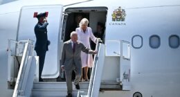 King Charles and Queen Camilla touch down in Ottawa ahead of formally opening parliament