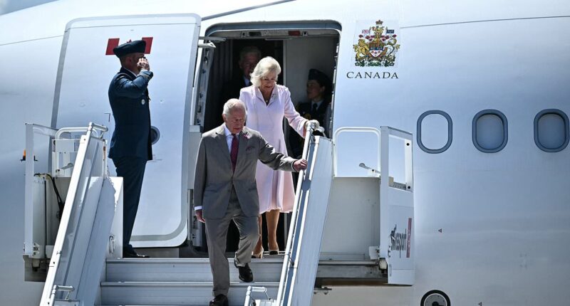 King Charles and Queen Camilla touch down in Ottawa ahead of formally opening parliament