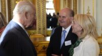 King Charles tells Dame Deborah James' family he is 'so sorry' he didn't meet the fierce campaigner as he celebrates people in the cancer 'community' at Buckingham Palace