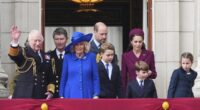 King, Queen, William and Kate honour selfless devotion of Britain's wartime heroes as they lead nation's VE Day celebrations - days after Harry's bombshell 'reconciliation' plea