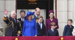 King, Queen, William and Kate honour selfless devotion of Britain's wartime heroes as they lead nation's VE Day celebrations - days after Harry's bombshell 'reconciliation' plea