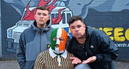 Kneecap rapper Liam O’Hanna, 27, charged with terror offence after ‘displaying a flag in support of Hezbollah’