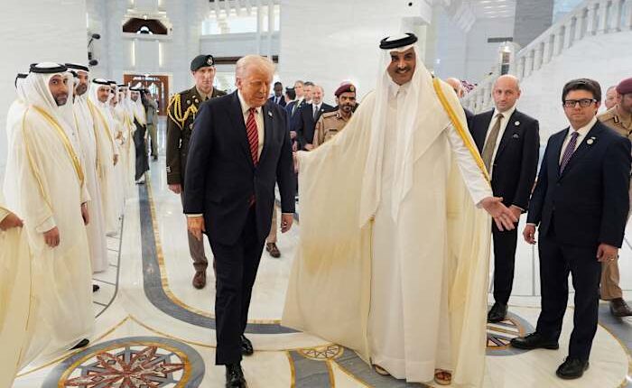 Live updates: Trump visits main U.S. military base in Middle East and heads from Qatar to Abu Dhabi