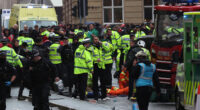 Liverpool parade car crash today: Driver crashes into soccer fans, injuring 45 people; incident not believed to be terrorism