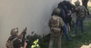 Major terror attack 'was just HOURS away' before it was foiled by the special forces and police: Seven Iranians arrested in raids after 'biggest counter-state threat in years'