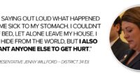 Jenny Willford pullquote on sexual assault