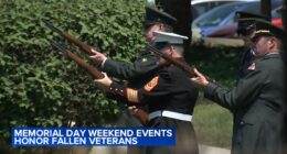 Memorial Day 2025: Chicago-area weekend events honor fallen veterans with Wheaton wreath laying, Rolling Thunder motorcycle parade