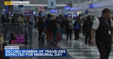 Memorial Day weekend 2026: Travelers set to pack Chicago roads, O'Hare and Midway airports