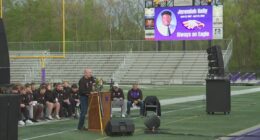 Memorial service held for Jeremiah Kelly, Avon High School alum and Cincinnati football player, who died unexpectedly at 18