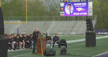 Memorial service held for Jeremiah Kelly, Avon High School alum and Cincinnati football player, who died unexpectedly at 18