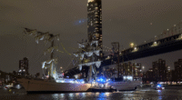 Mexican Navy ship hits Brooklyn Bridge: Cadet identified as first of 2 victims killed in fatal East River collision, official says