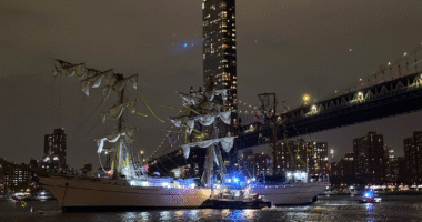 Mexican Navy ship hits Brooklyn Bridge: Cadet identified as first of 2 victims killed in fatal East River collision, official says