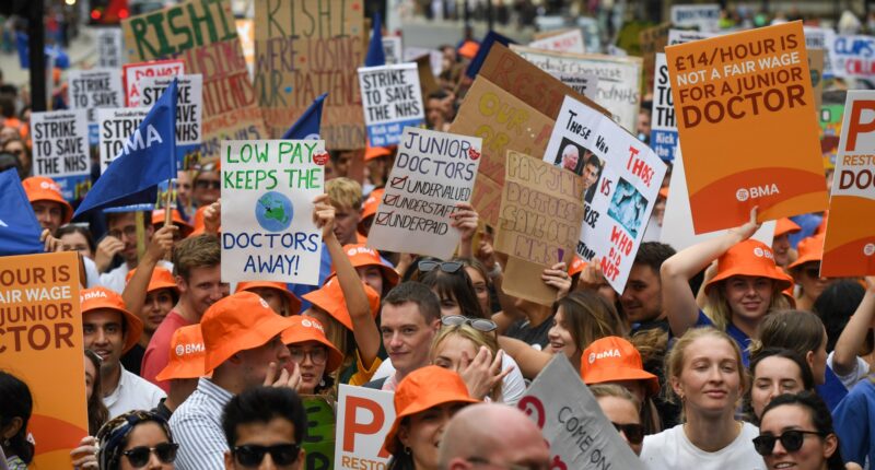 Militant doctors’ union tells activists to hold pizza nights to drum up strike support